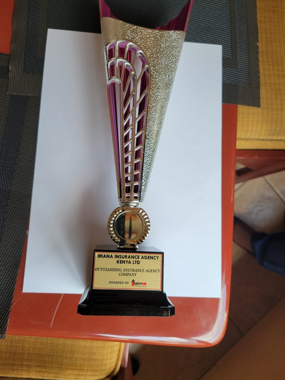 Insurance award