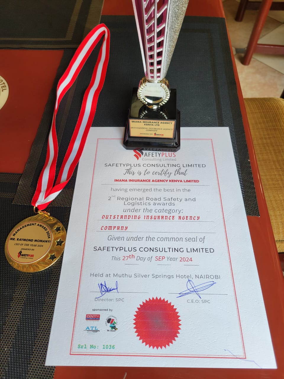 Insurance award